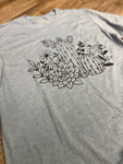 Prickly Floral T-shirt