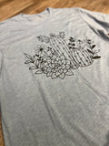 Prickly Floral T-shirt